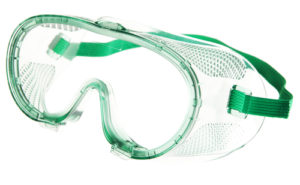 Protective Eyeware against a white background