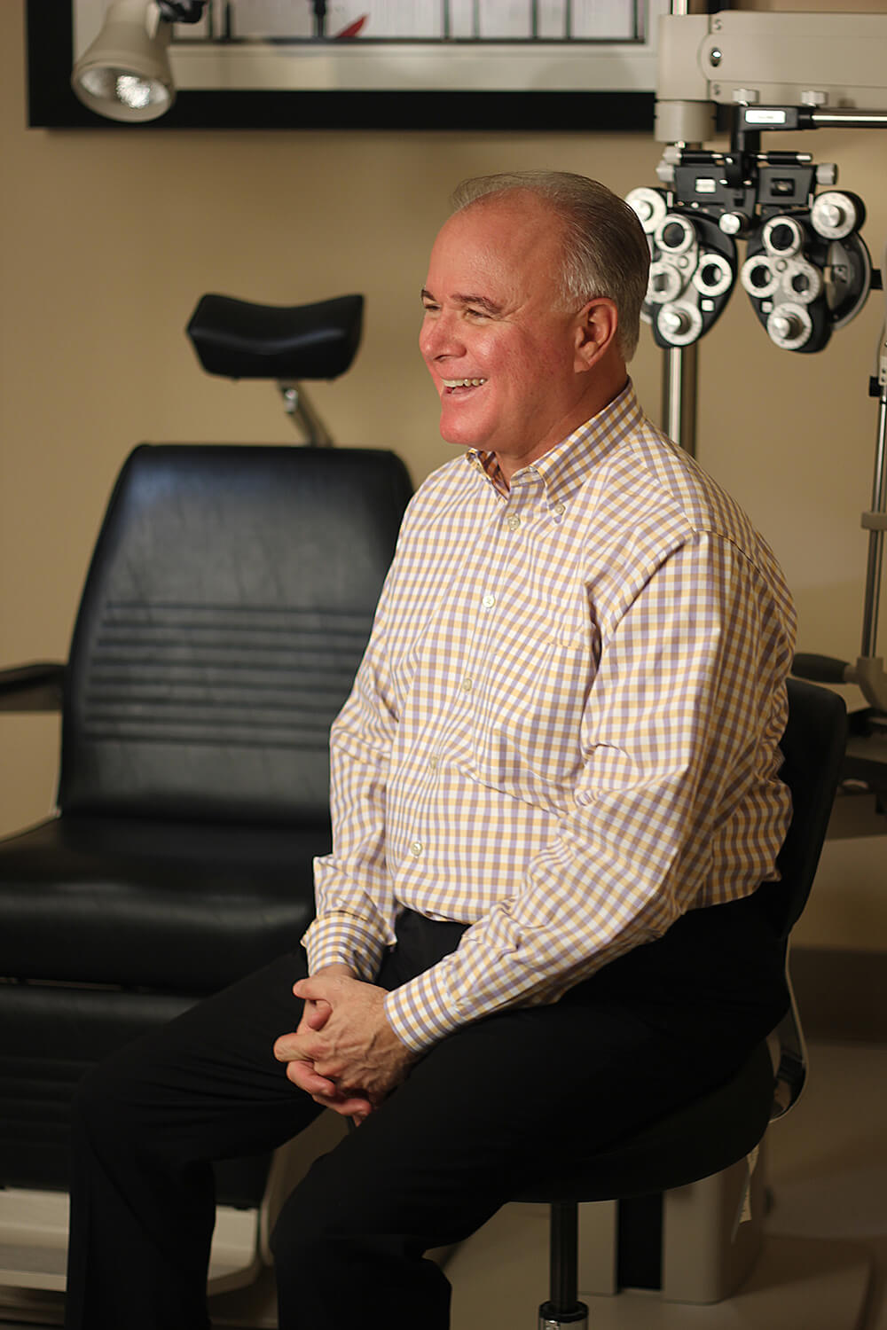 Coach Mainieri being interviewed